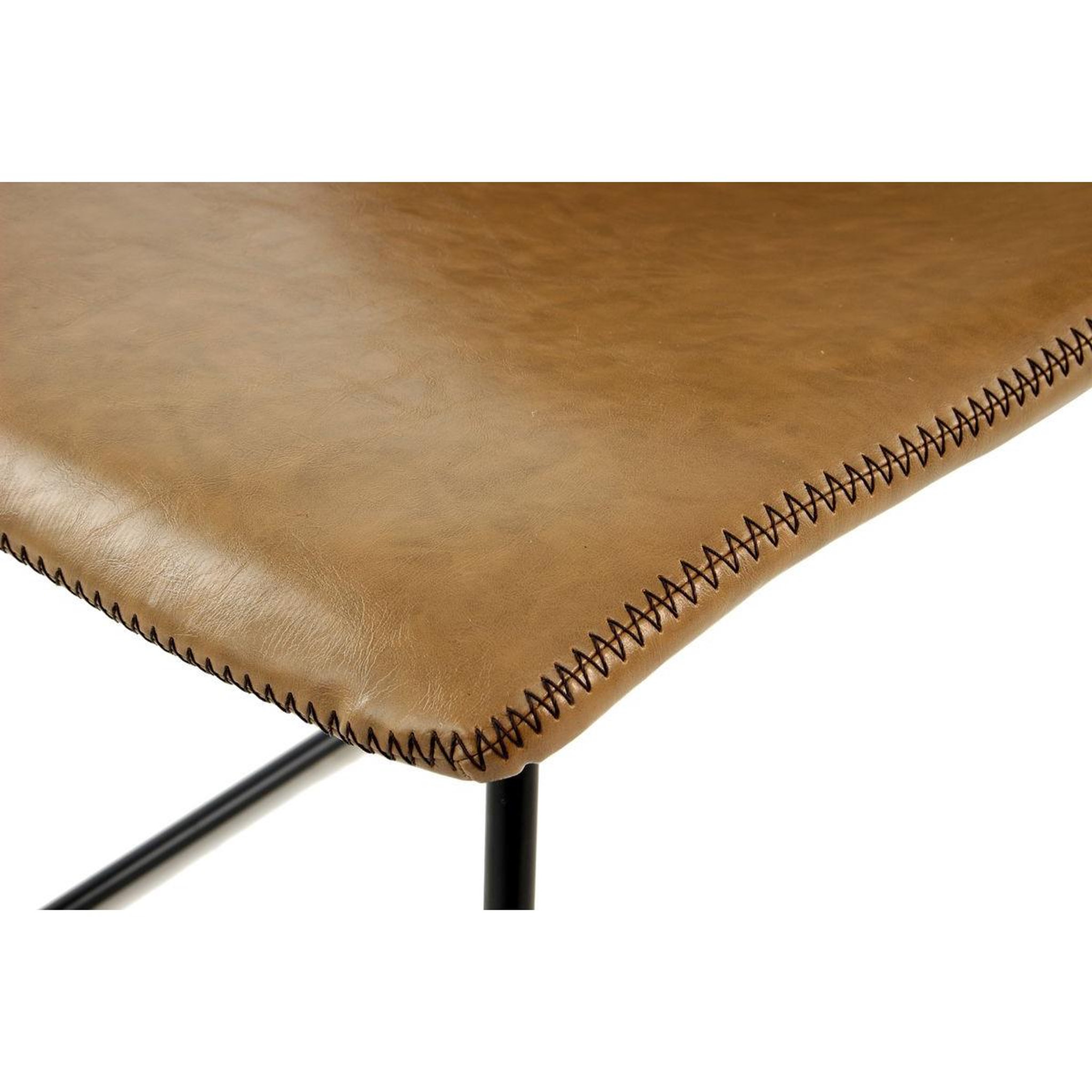 Voir la diapositive 4 : Paris Prix Lot de 2 chaises design  caila  82cm marron clair