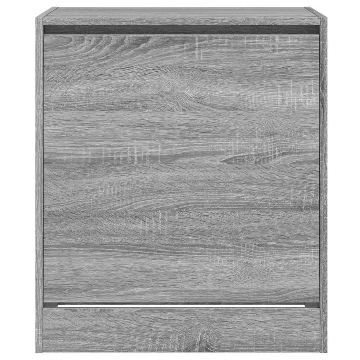 VIDAXL Armoire a chaussures sonoma gris 60x42x69 cm bois d'ingenierie