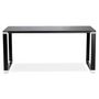 Voir la diapositive 3 : Paris Prix Bureau Design en Verre  Hovik  160cm Noir