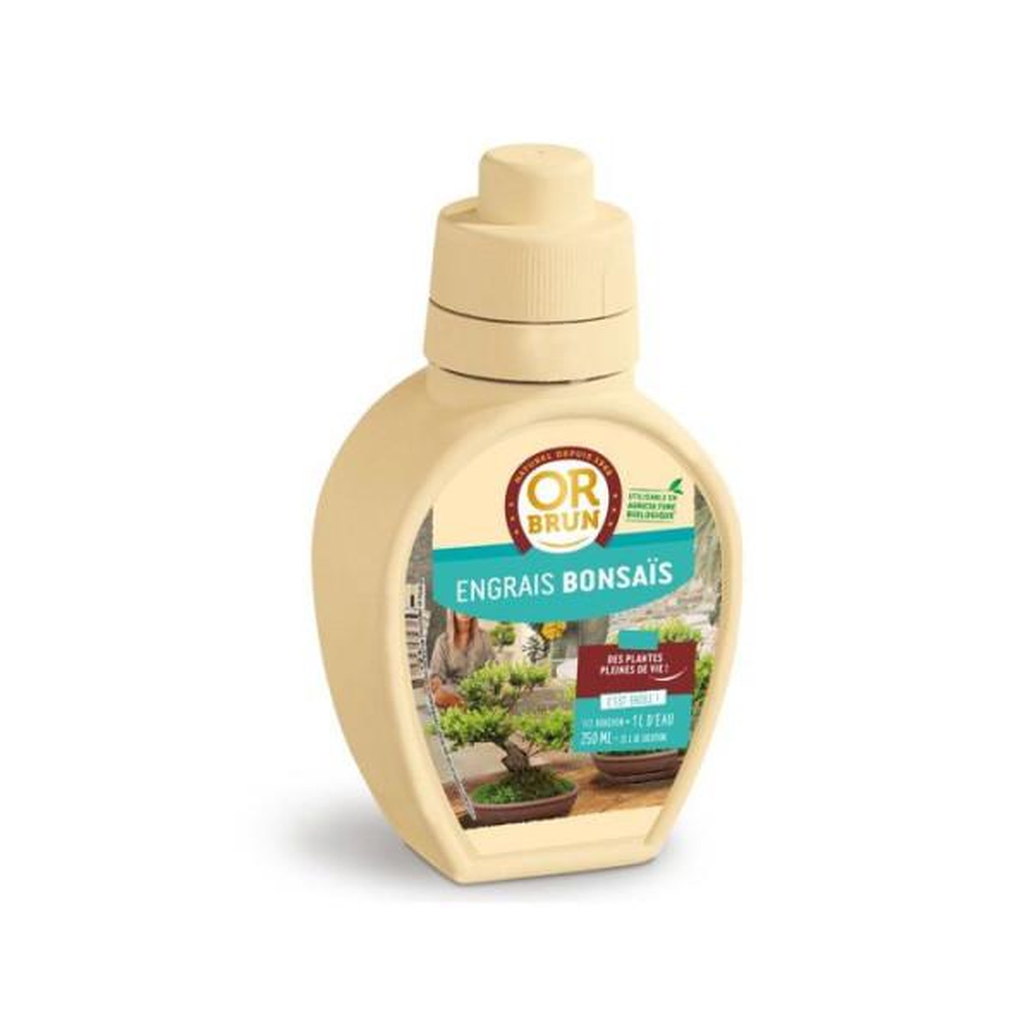 OR BRUN Engrais bonsais - or brun - obreclbonsai250 - 250 ml - améliore et favorise la croissance - fabriqué en france