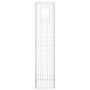 Voir la diapositive 3 : VIDAXL Poteau a panier de gabion 40x40x180 cm Fer