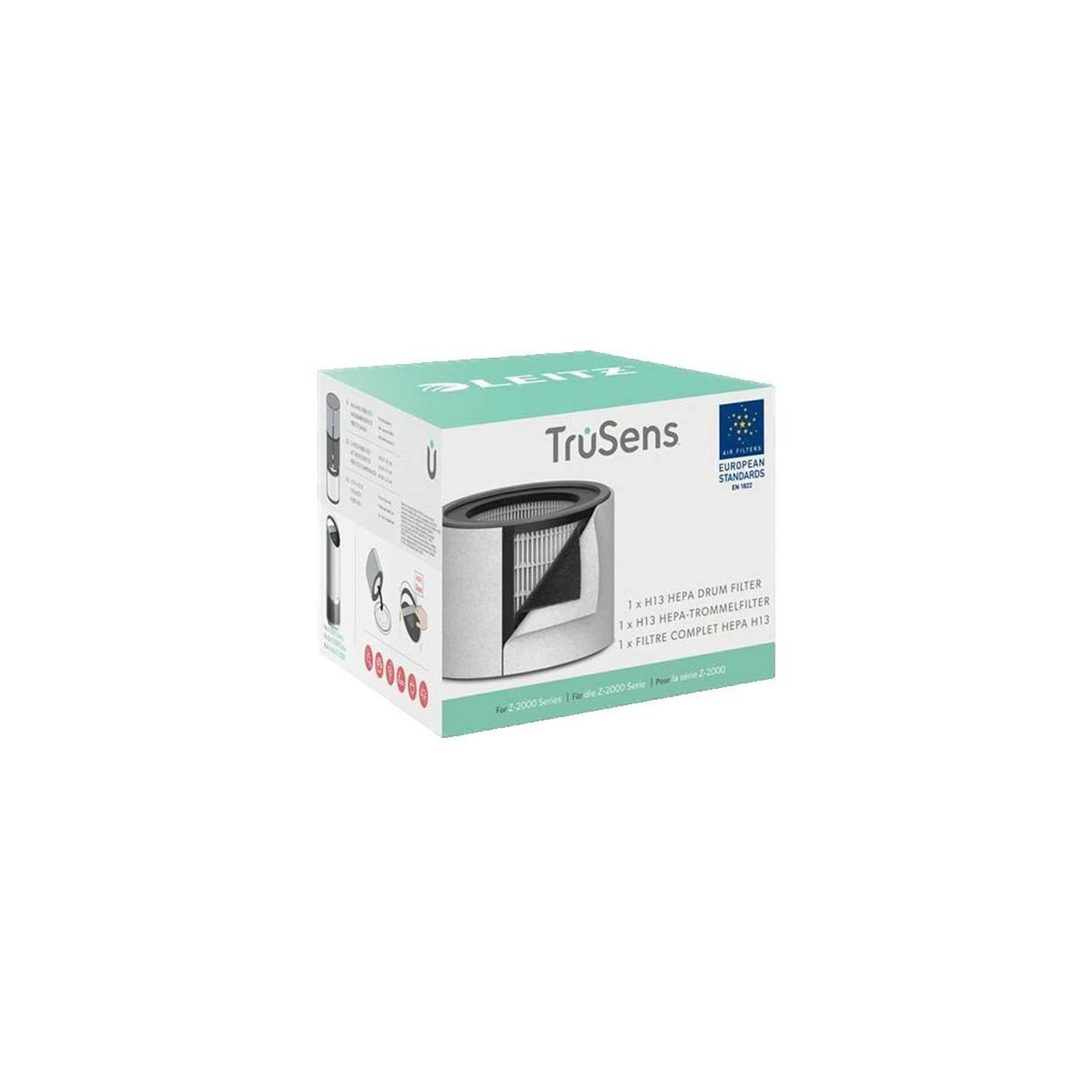 Voir la diapositive 2 : Leitz Filtre purificateur d'air Leitz TruSens H13 3-en-1