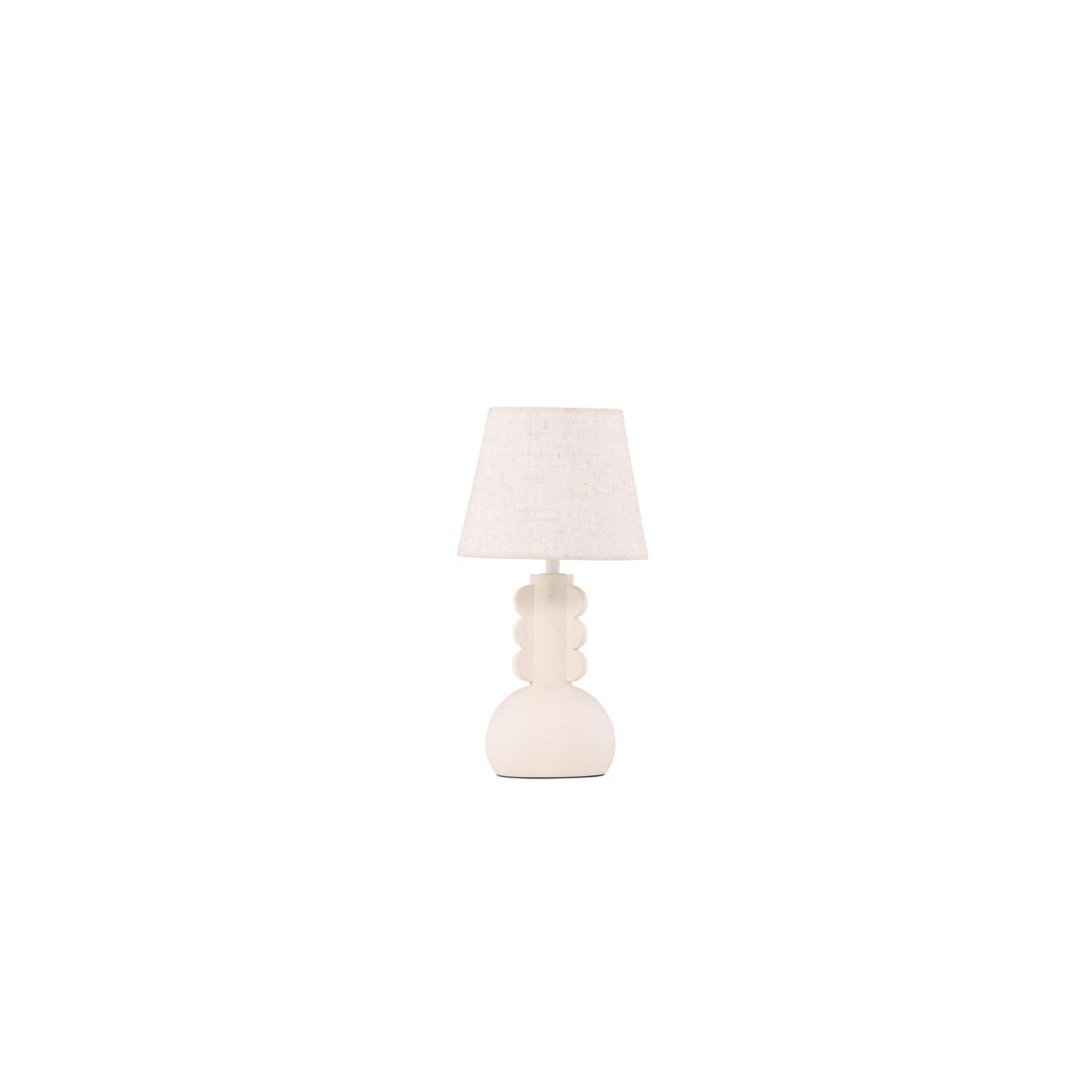 Voir la diapositive 3 : Paris Prix Lampe à Poser Déco  Mellerud  43cm Beige