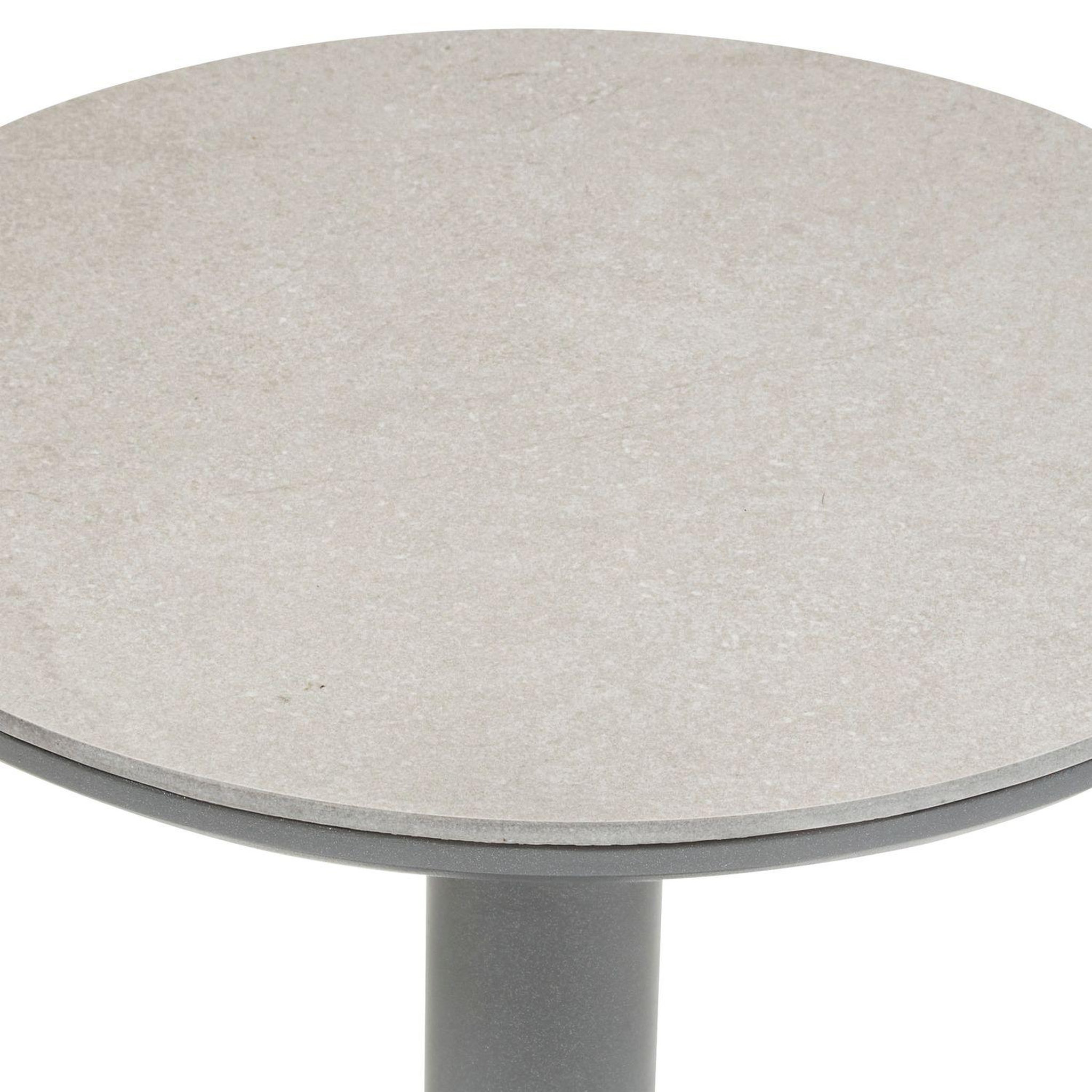 Voir la diapositive 3 : HESPERIDE Table d'appoint de jardin ronde soletia