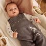 Voir la diapositive 6 : Petit Béguin Ensemble salopette bébé en molleton et t-shirt Chatmallow