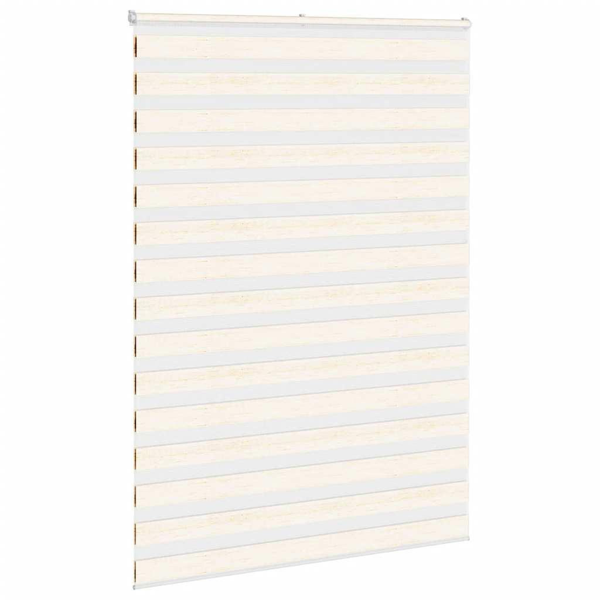 Voir la diapositive 3 : VIDAXL Store zebre beige marbre largeur du tissu 160,9 cm polyester