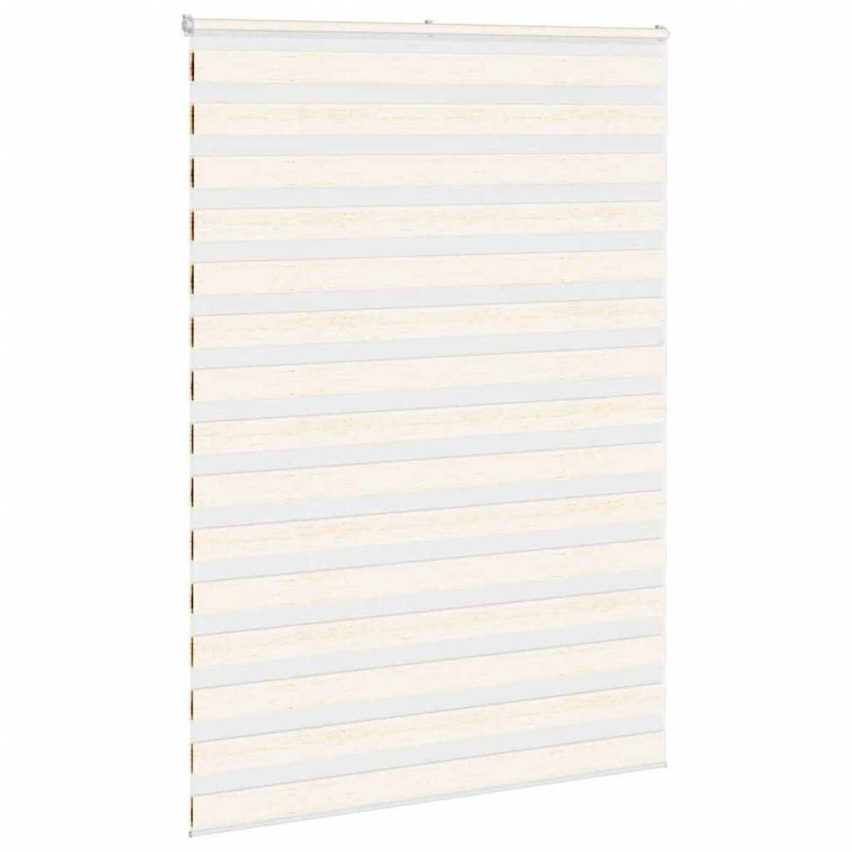 VIDAXL Store zebre beige marbre largeur du tissu 160,9 cm polyester