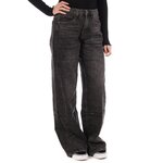 MONDAY PREMIUM Jean  oose Gris Foncé Femme Monday Premium 3265. Coloris disponibles : Noir