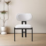 Voir la diapositive 2 : Habitat et Jardin Ensemble de chaises (2 pièces) en métal  Muriz  - Blanc cassé
