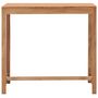 Voir la diapositive 2 : VIDAXL Table de bar de jardin 110x60x105 cm bois de teck solide