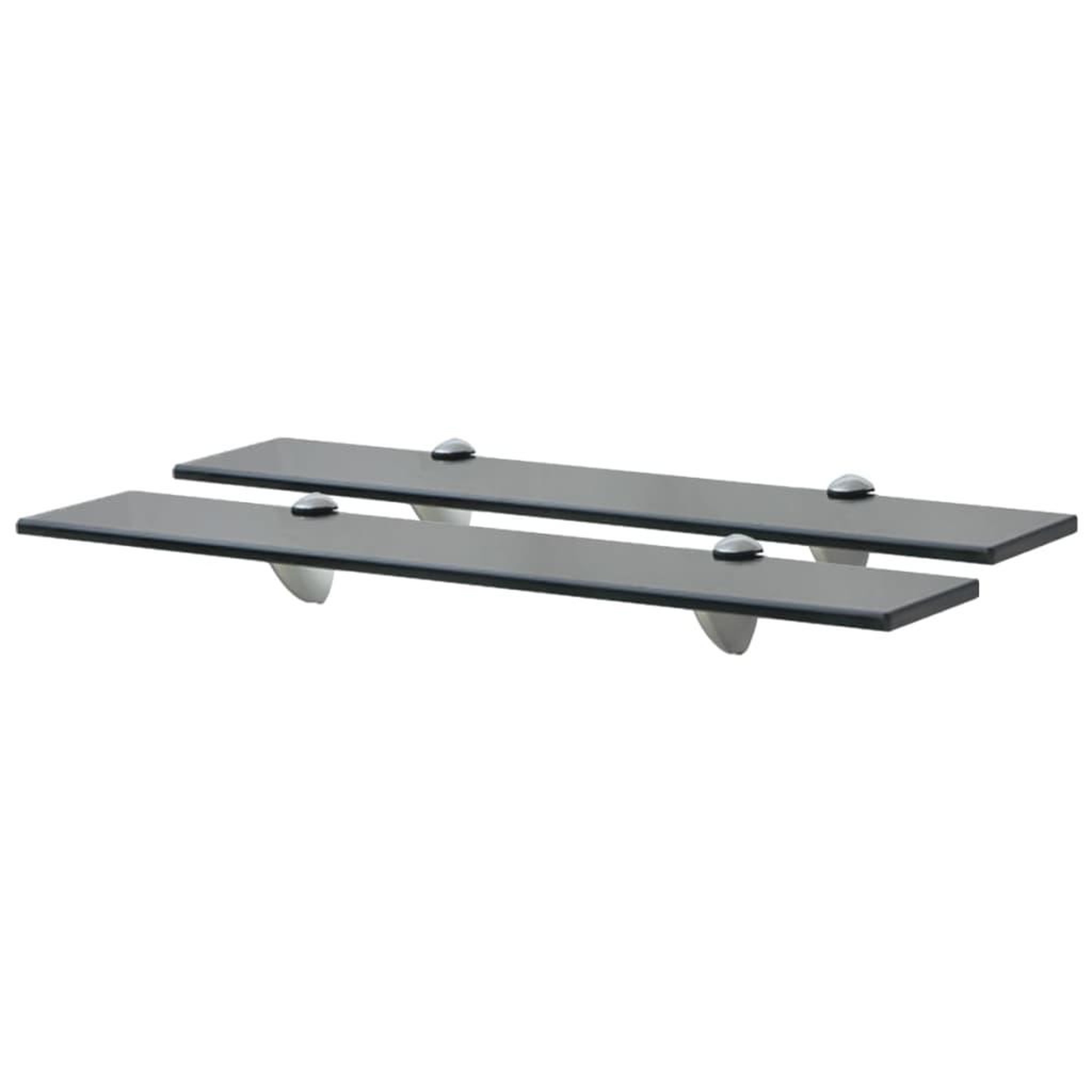 VIDAXL Etageres murales 2 pcs verre 60x10 cm 8 mm