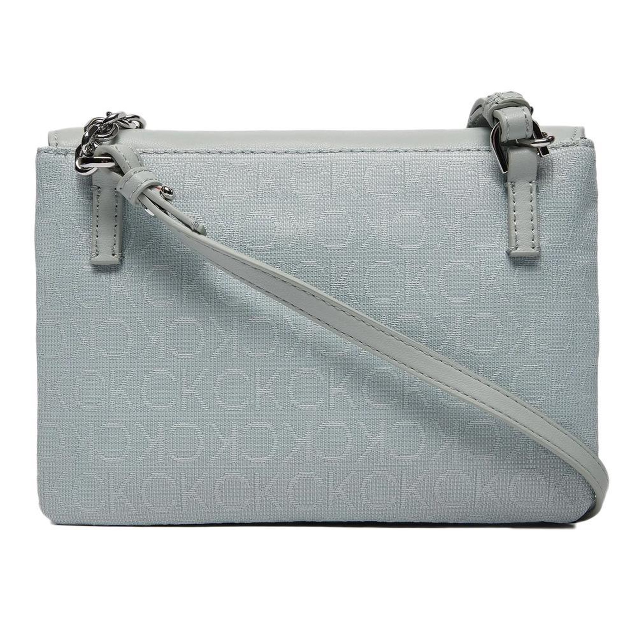 Voir la diapositive 2 : CALVIN KLEIN JEANS Sac à Main Vert Femme Calvin Klein Jeans Double Guset