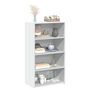 Voir la diapositive 3 : VIDAXL Buffet haut blanc 70x41x124 cm bois d'ingenierie