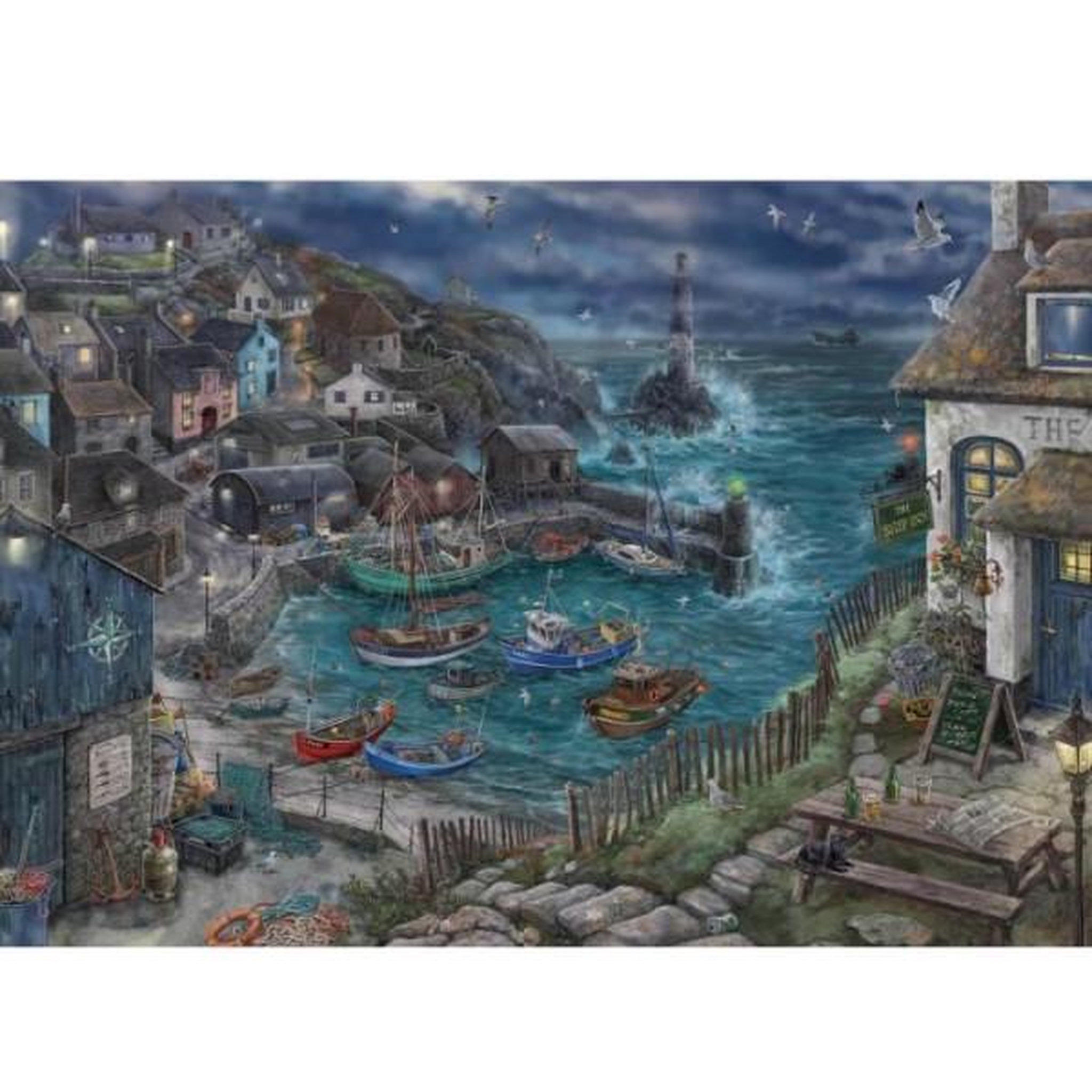 Voir la diapositive 2 : RAVENSBURGER Escape puzzle le phare - ravensburger - 759 pieces - pour adultes et enfants des 12 ans - jeu d'évasion