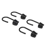 WERKAPRO Crochets acier plastifié  lot de 4pcs   pour tendeur 8 à 9 mm