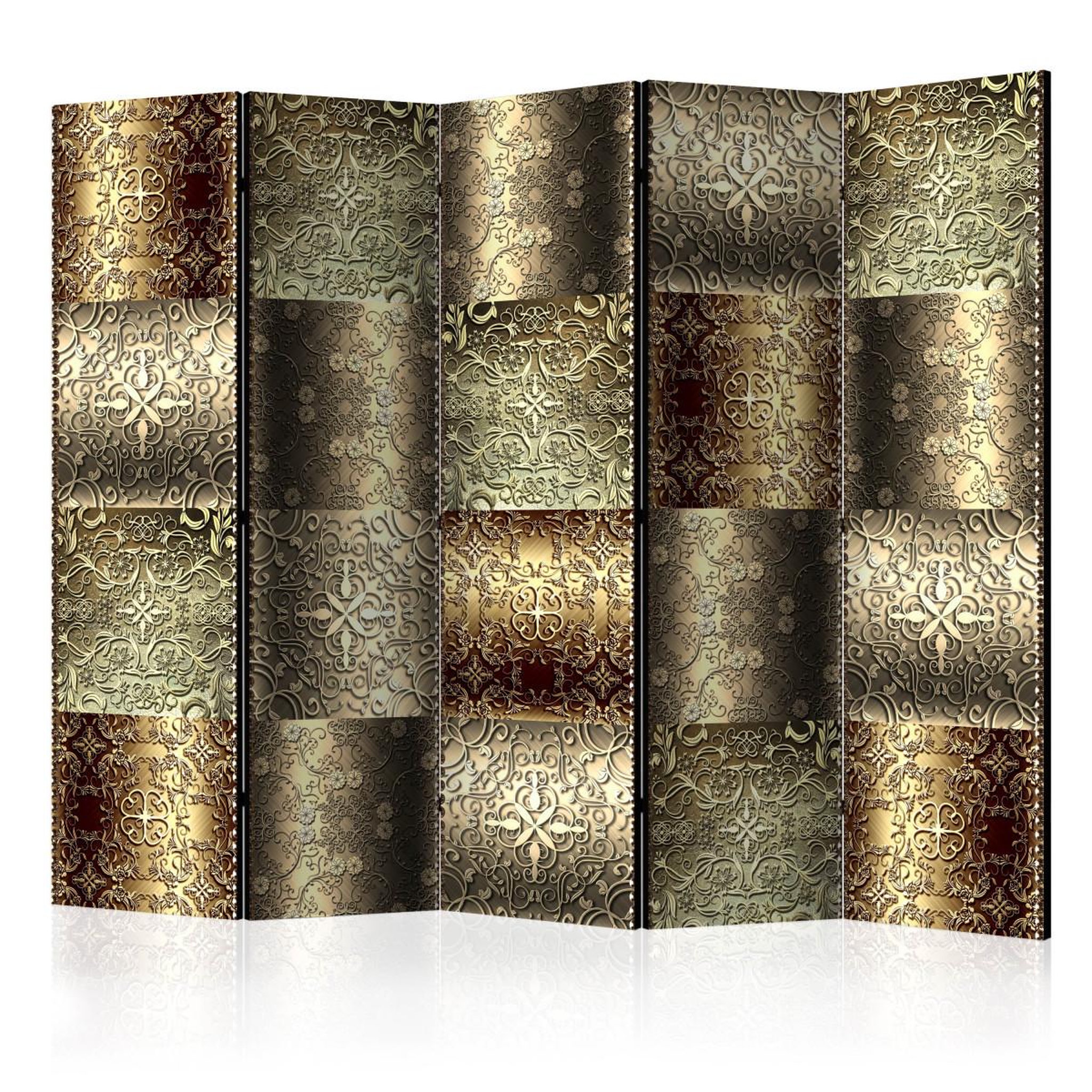 Paris Prix Paravent 5 volets  metal plates  172x225cm