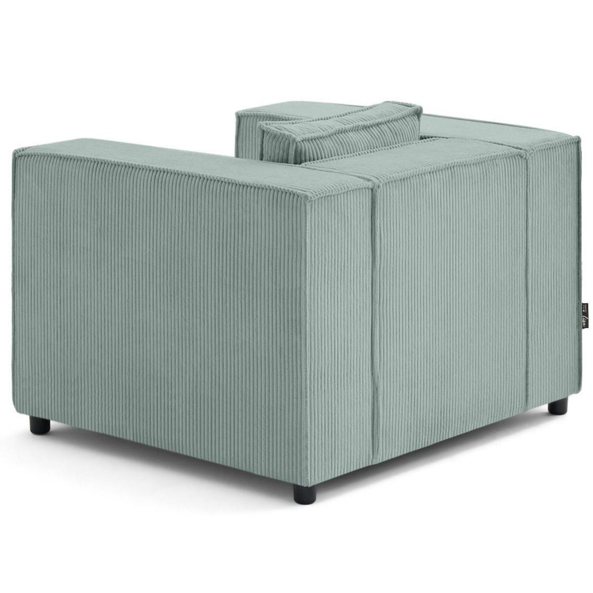 LISA DESIGN Stella - fauteuil en velours côtelé