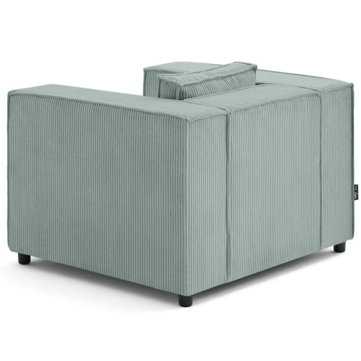 LISA DESIGN Stella - fauteuil en velours côtelé