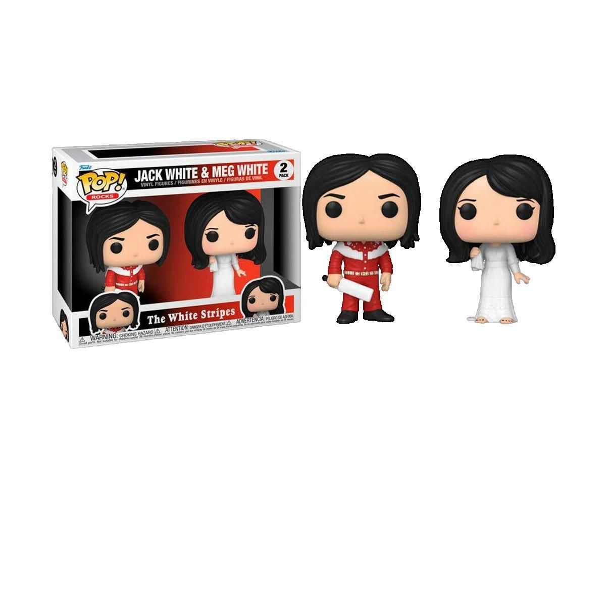 Funko Figurines Funko Pack 2 The White Stripes Jack White & Meg White