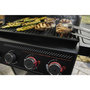 Voir la diapositive 5 : Weber Barbecue gaz Gaz Spirit EPX-435R Stealth, sur chariot, 5 brûleurs dont 1 latéral, surface de cuisson 61 x 45