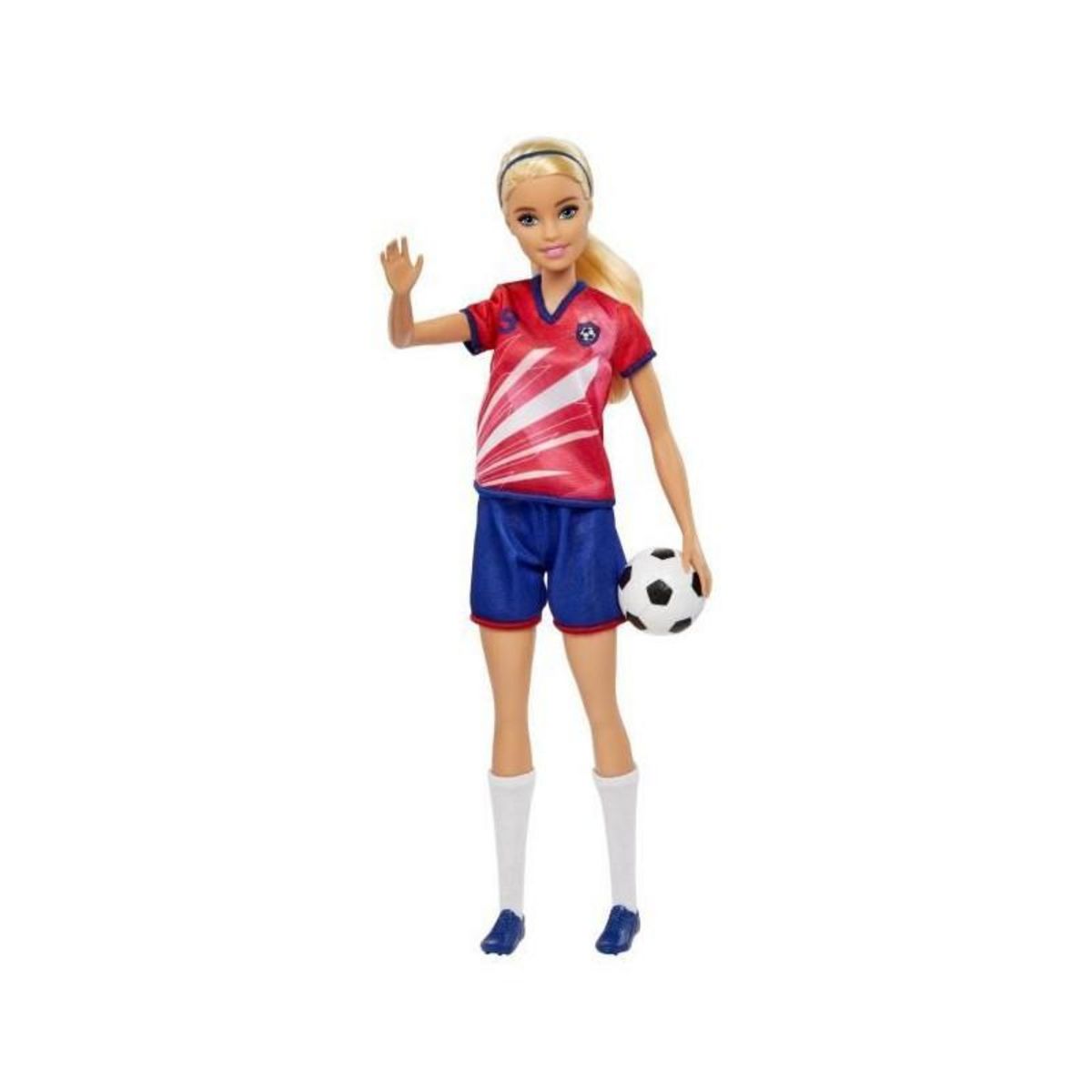 BARBIE Barbie - Barbie Footballeuse - Poupée Mannequin - Des 3 ans