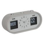 ATMOSPHERA Réveil Rétro  Edouard  20cm Crème