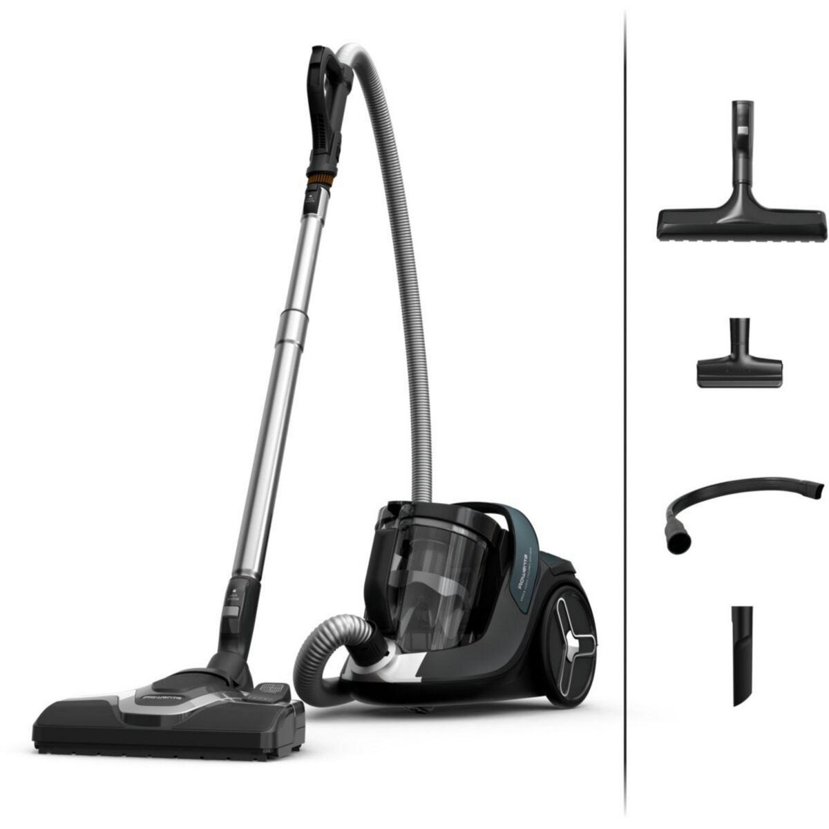 EL61C2GRN - Aspirateur traîneau Noir sans sac Clean 600