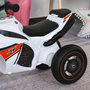 Voir la diapositive 6 : HOMCOM Porteur enfants moto de course effets musicaux et lumineux coffre rangement rouge blanc