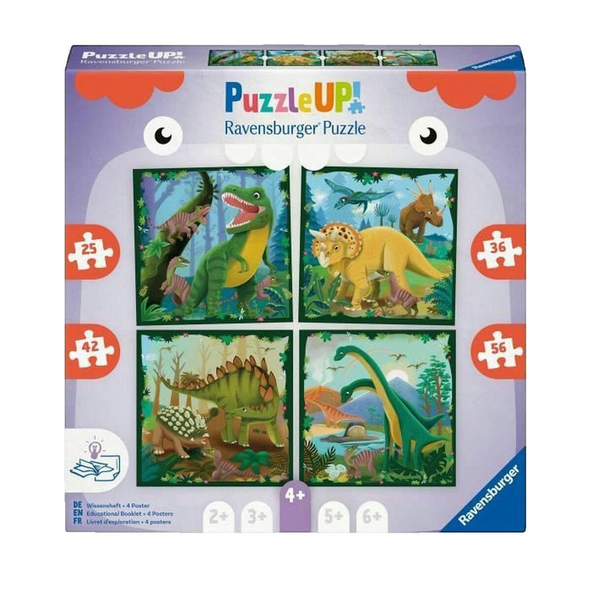 RAVENSBURGER Puzzle Ravensburger éducatif Les dinosaures multicolore