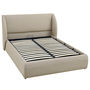 Voir la diapositive 3 : BEST MOBILIER Florina - lit coffre - 180x200 cm - sommier inclus - en tissu