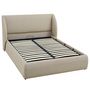 Voir la diapositive 3 : BEST MOBILIER Florina - lit coffre - 180x200 cm - sommier inclus - en tissu