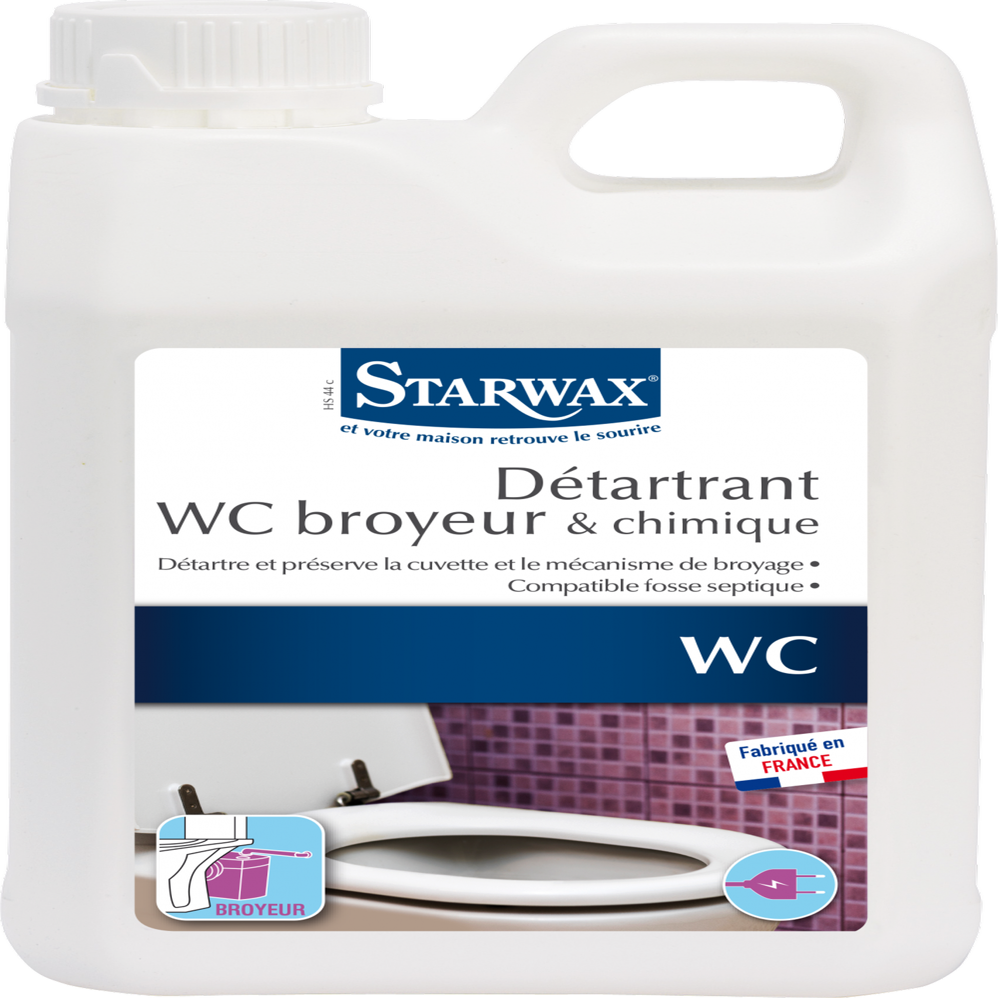Starwax Détartrant wc et broyeurs STARWAX 2 l