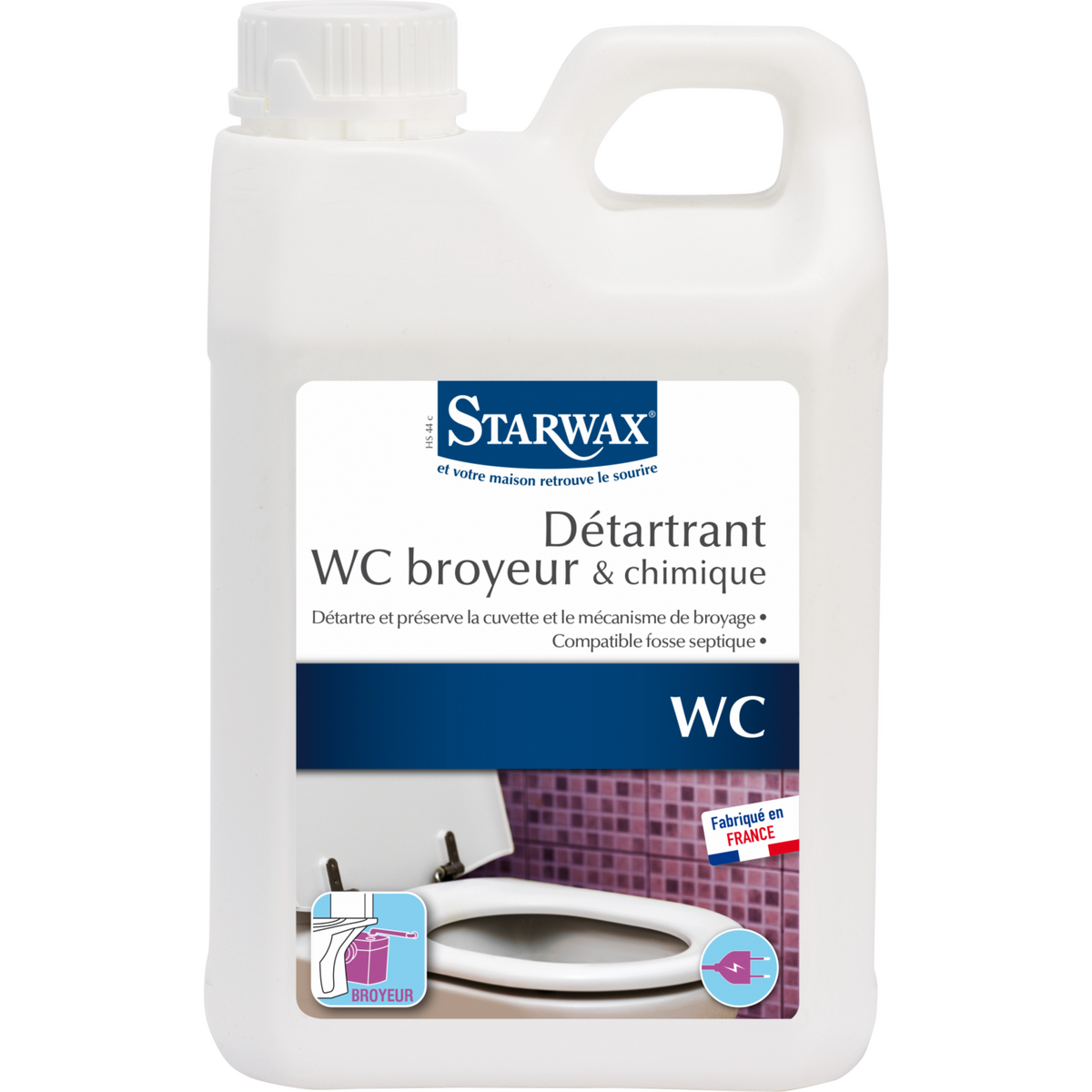 Starwax Détartrant wc et broyeurs STARWAX 2 l