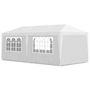 Voir la diapositive 2 : VIDAXL Tente de reception 3 x 6 m Blanc