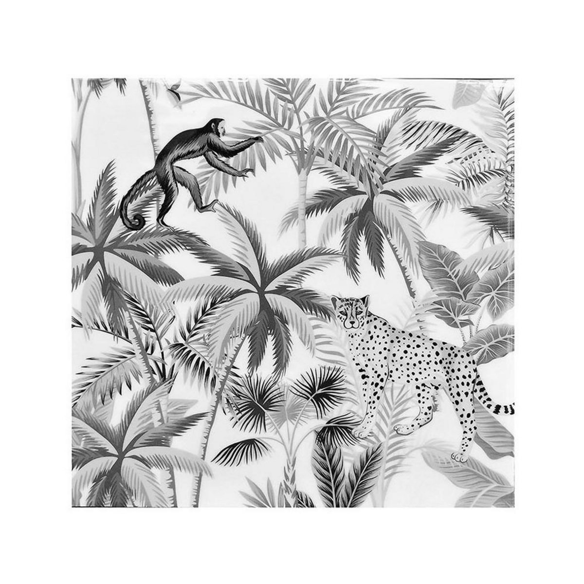 OSTARIA Ensemble de 4 tableaux sur toile imprimée 28x28 cm Amazone