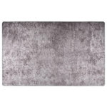 VIDAXL Tapis lavable antiderapant 160x230 cm gris