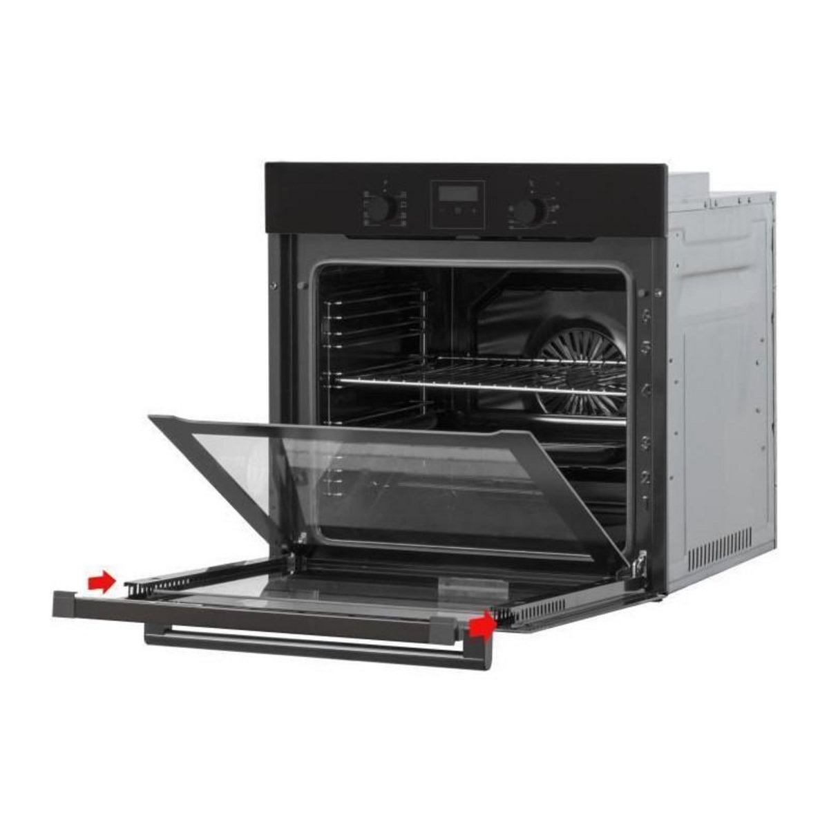 CONTINENTAL EDISON Fours encastrables Multifonction 80L CONTINENTAL EDISON 7200W 59.5cm, CEF80CBP