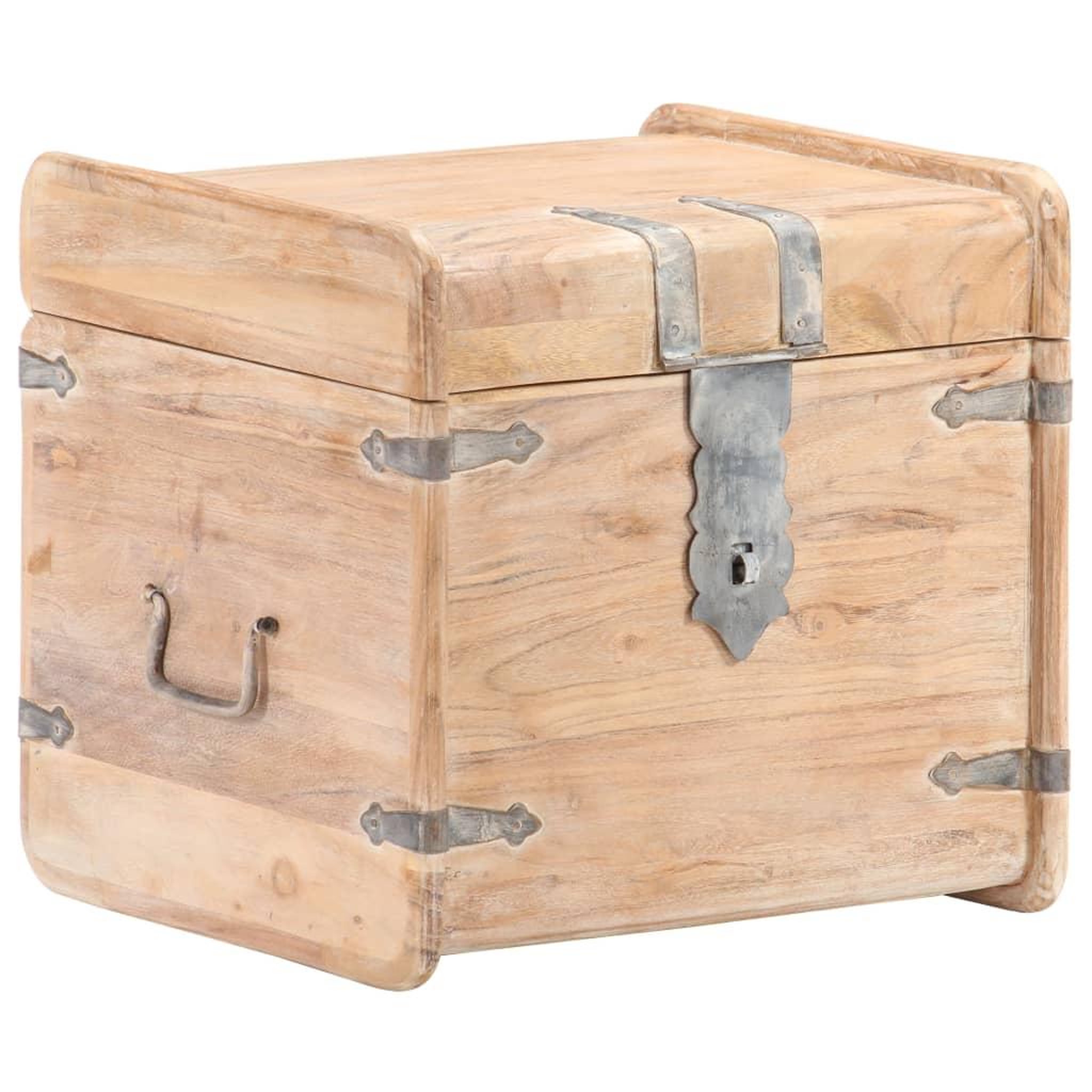 VIDAXL Coffre 40x40x40 cm Bois d'acacia solide
