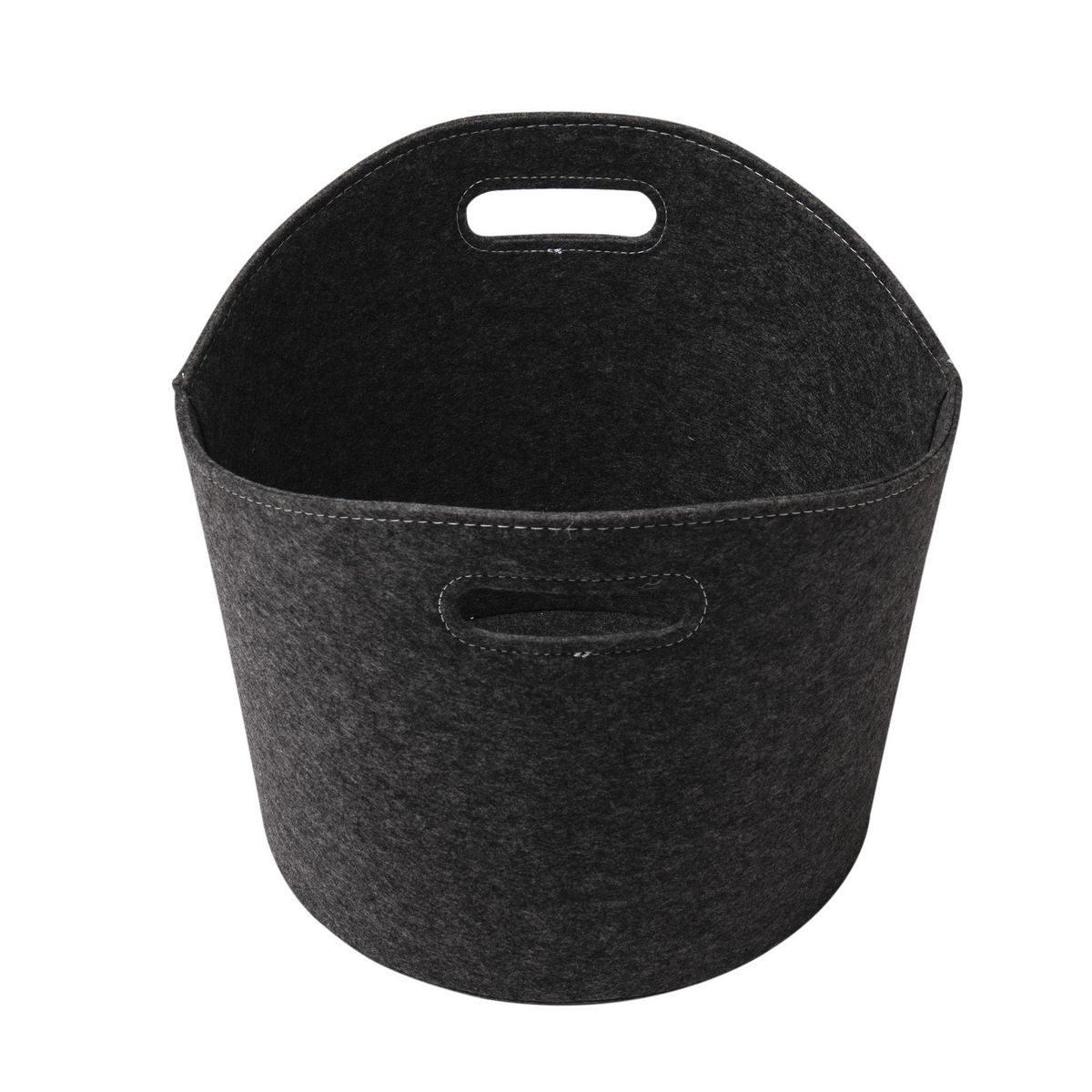 WERKAPRO Panier à bûches rond en feutre WERKA PRO Feutre gris Feutre gris