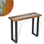 Voir la diapositive 2 : VIDAXL Table console Teck 100 x 35 x 75 cm