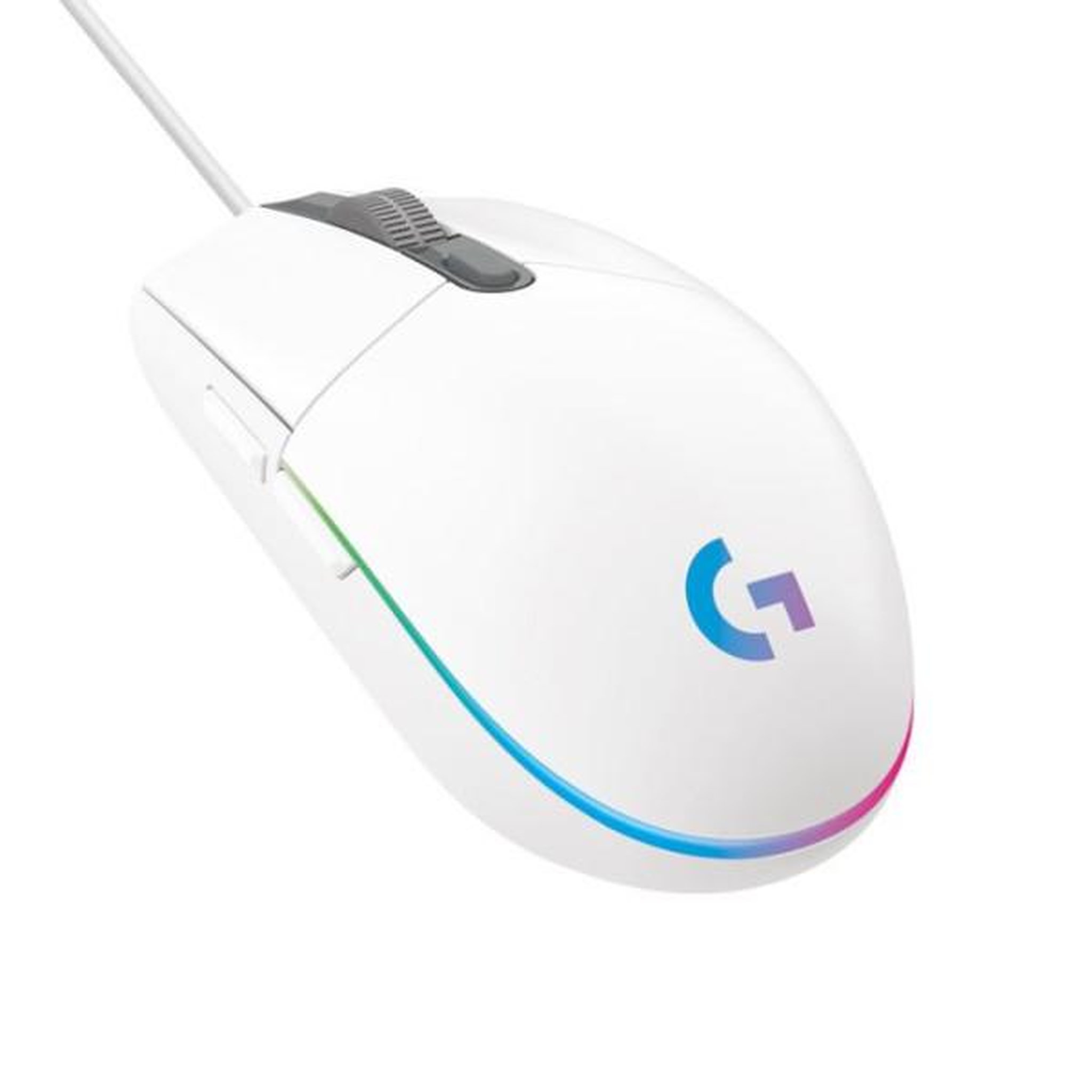 LOGITECH G Souris gamer - Filaire - Logitech G - G203 - Blanc