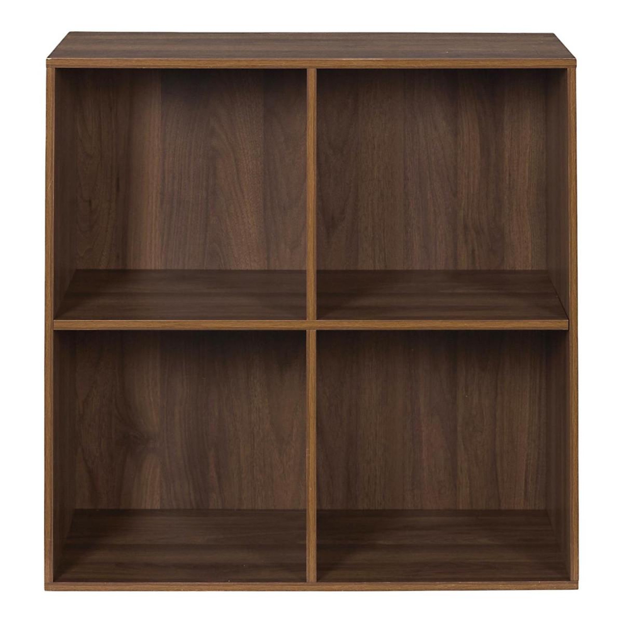 Voir la diapositive 2 : The Home Deco Factory Meuble de rangement 4 cases  tiffany  66cm marron