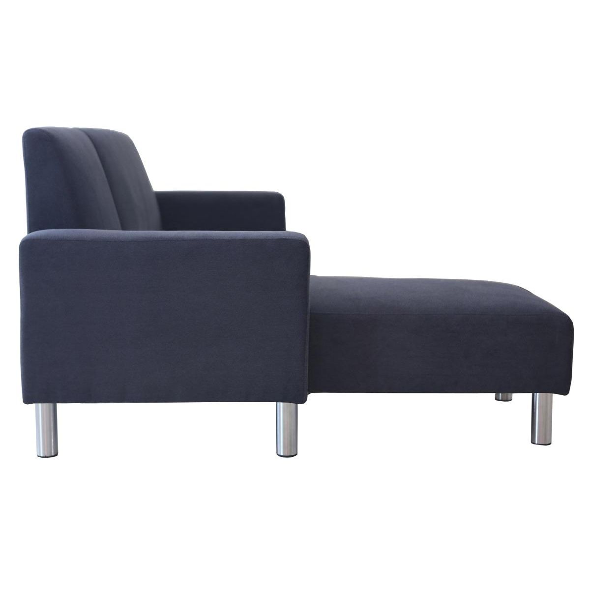 Habitat et Jardin Canapé d'angle tissu réversible  Rio  - 4 places - Gris