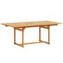 Voir la diapositive 3 : VIDAXL Ensemble a manger de jardin 5pcs bois d'acacia solide textilene