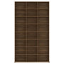 Voir la diapositive 3 : VIDAXL Armoire a CD Chene marron 102x23x177,5 cm Bois d'ingenierie