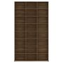 Voir la diapositive 3 : VIDAXL Armoire a CD Chene marron 102x23x177,5 cm Bois d'ingenierie