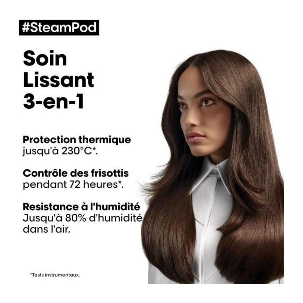 L'OREAL PROFESSIONNEL Soin Lissant Professionnel pour Steampod L'Oréal Professionnel - Soin thermo-protecteur enrichi en Alpha-silane -50ml