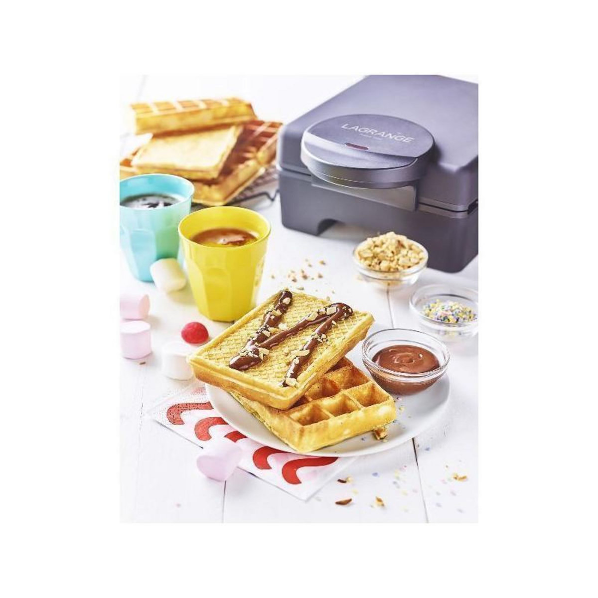 LAGRANGE Gaufrier 3en1 1070w - 029424