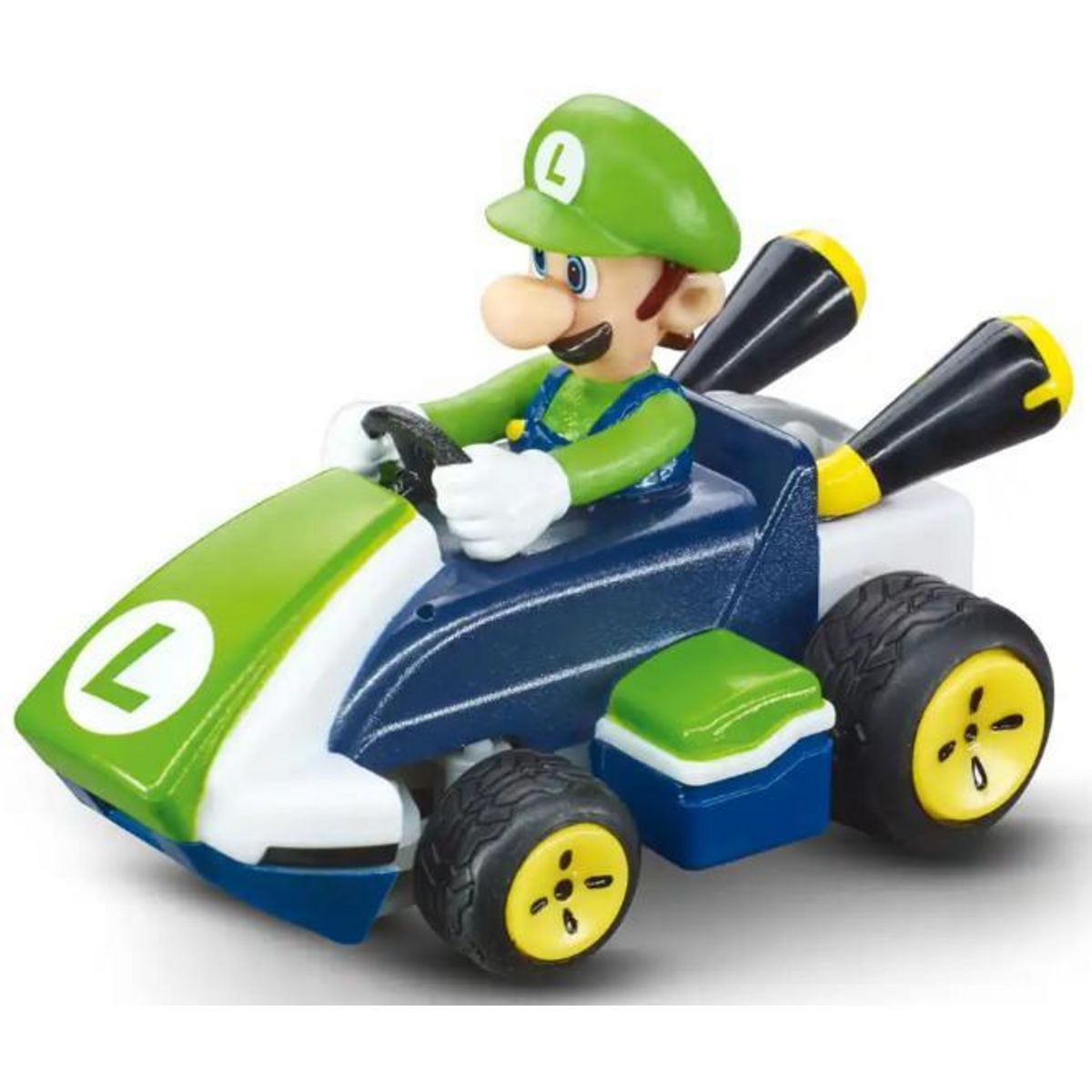 Carrera Voiture télécommandée : Luigi - Mario Kart Mini RC