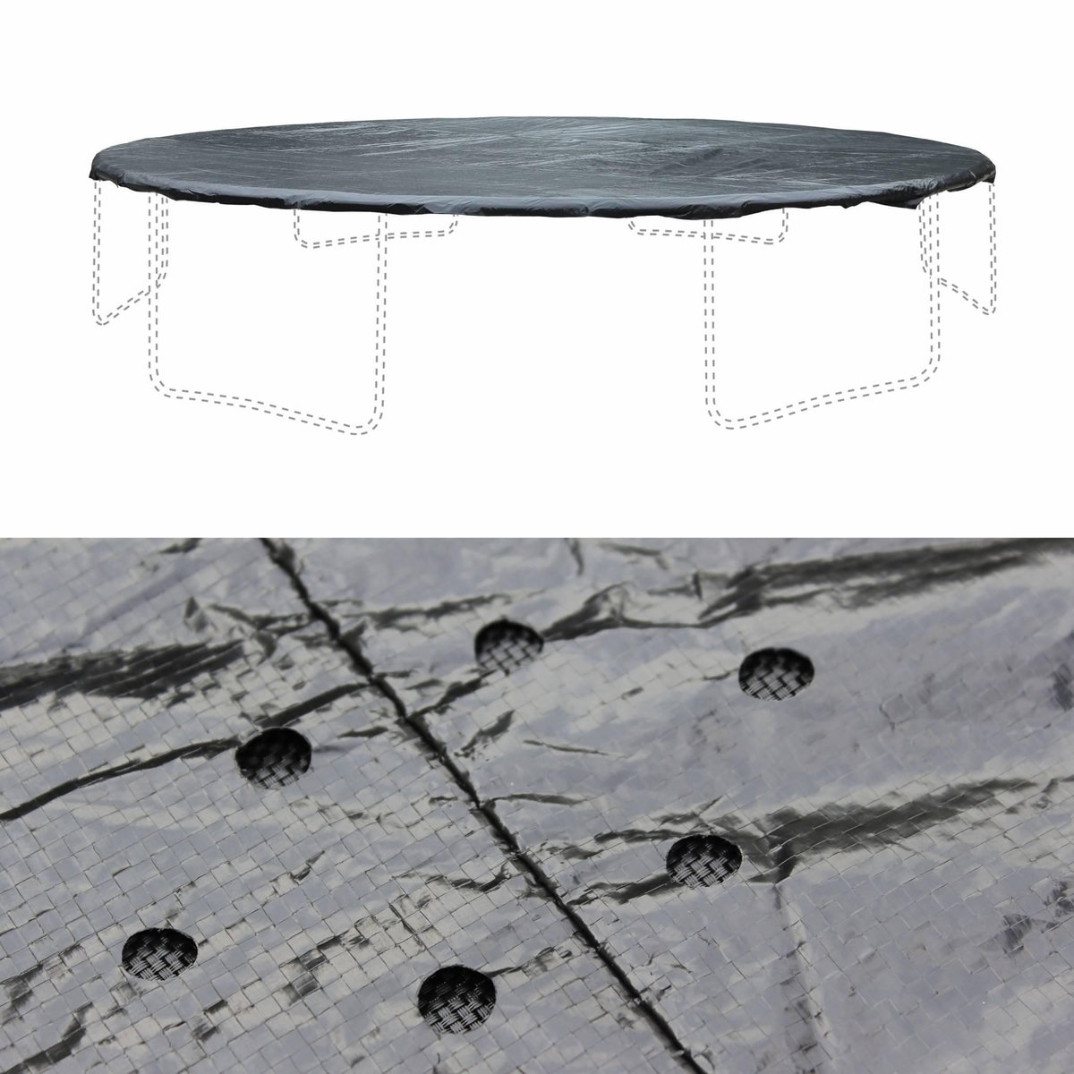 SWEEEK Kit accessoires pour trampoline de diamètre 250 à 490 cm